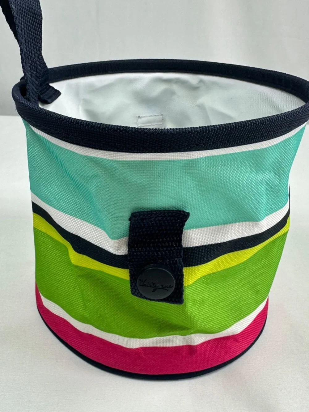 Thirty One Oh Snap Small Round Storage Caddy Retro Colors